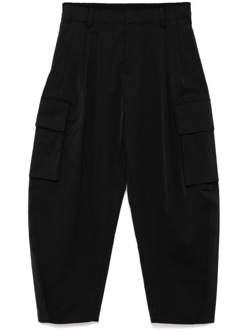 Zip-up trousers - Black
