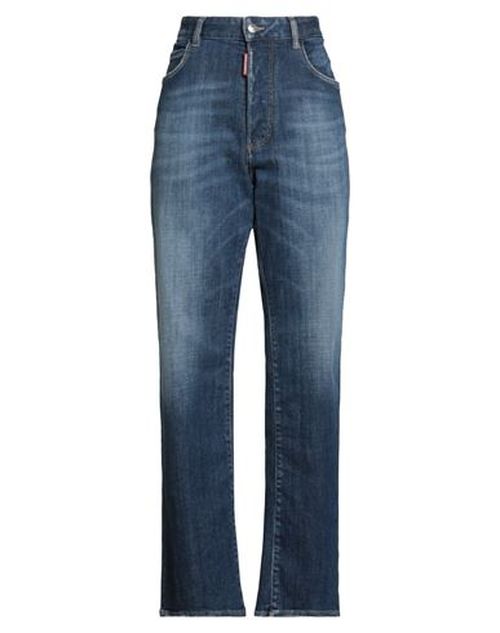 Woman Jeans Blue Size 2 Cotton, Polyester, Elastane