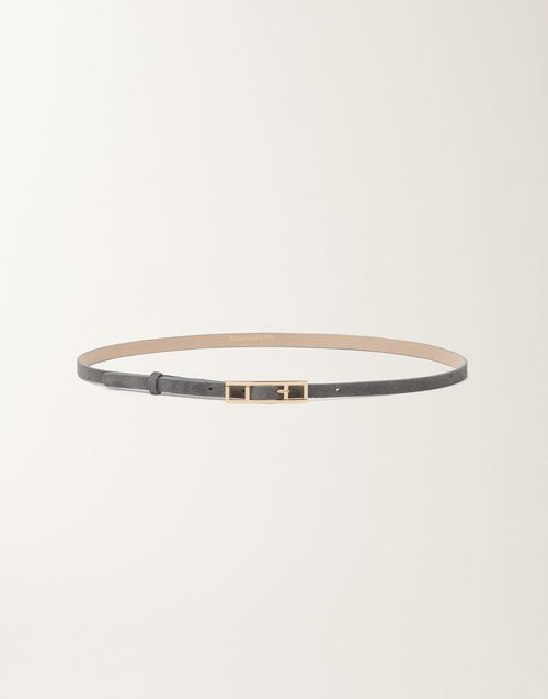 Suede belt, shadow