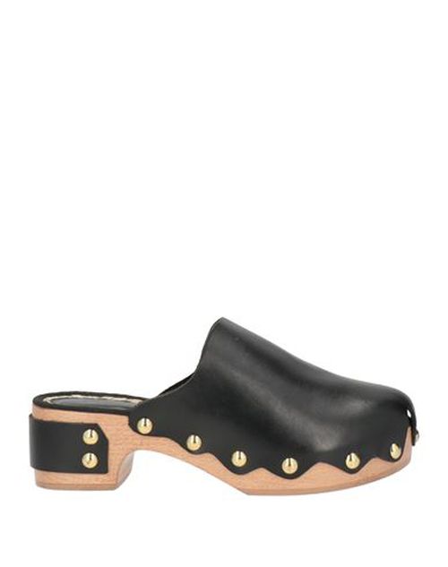 Woman Mules & Clogs Black Size 6 Soft Leather