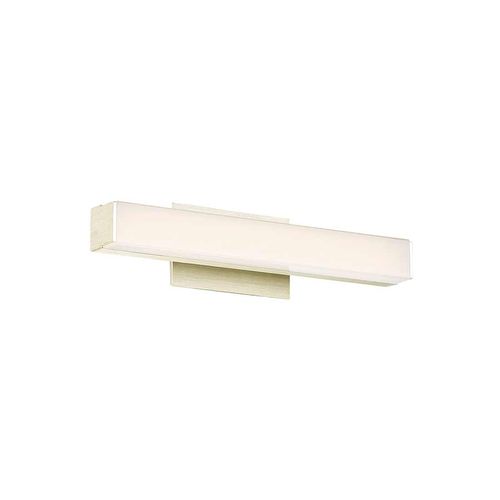 Brushed Brass LED Bathroom Vanity Light from the Brink Collection