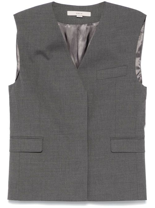Boxy waistcoat - Grey