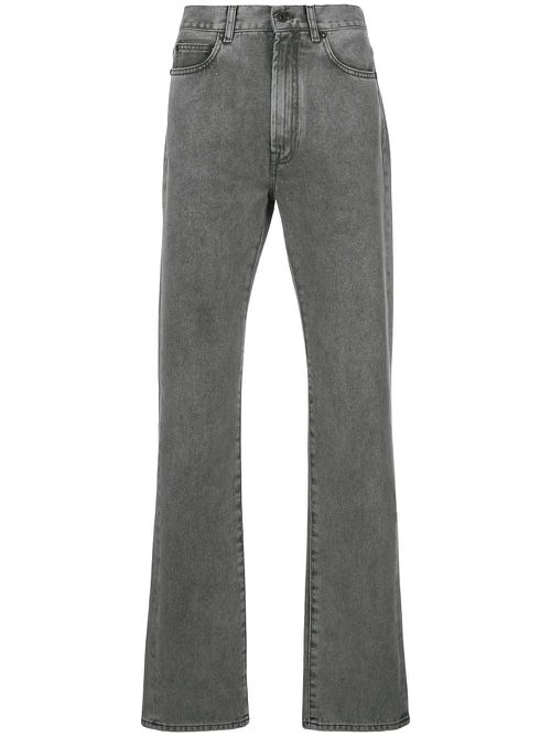Faded straight jeans - Grey