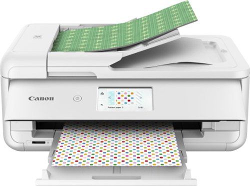 PIXMA TS9521Ca Wireless All-In-One Inkjet Printer - White