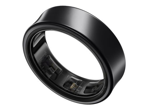 Galaxy Ring, Size 9, Titanium in Black