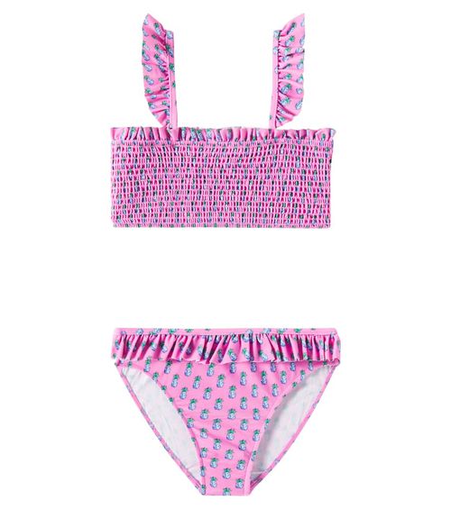 Polo Ralph Lauren Kids Ruffled shirred bikini