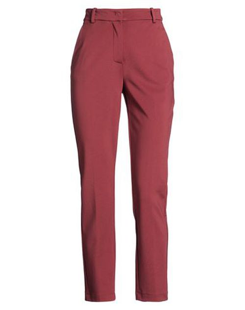 Woman Pants Burgundy Size 2 Viscose, Polyamide, Elastane