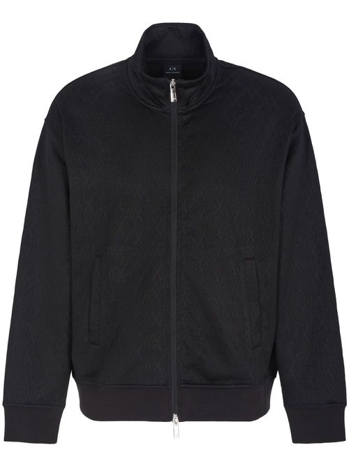 Zip-up cardigan - Black