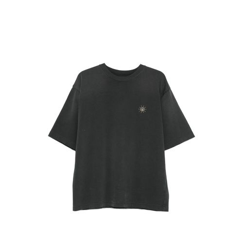 Stud-embellished Logo-print T-shirt