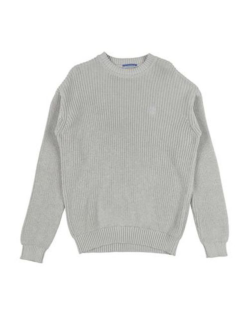 Jacob Cohёn Kid Boy Sweater Light grey Size 12+ Cotton, Merino Wool
