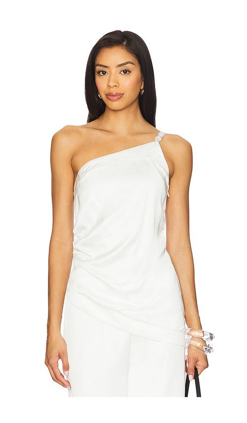 SNDYS x REVOLVE Shai Top in White.  XXS. Also in L, M, S