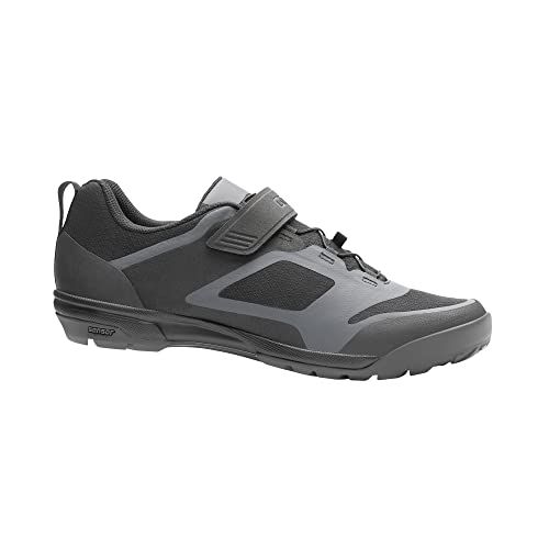 Giro Ventana Fastlace Men's Clipless Mountain Bike Shoes - Portaro Grey/Dark Shadow