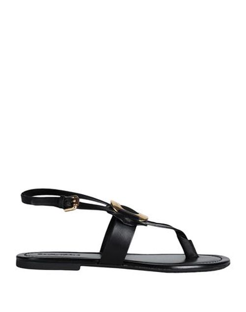 See By Chloé Woman Toe strap sandals Black