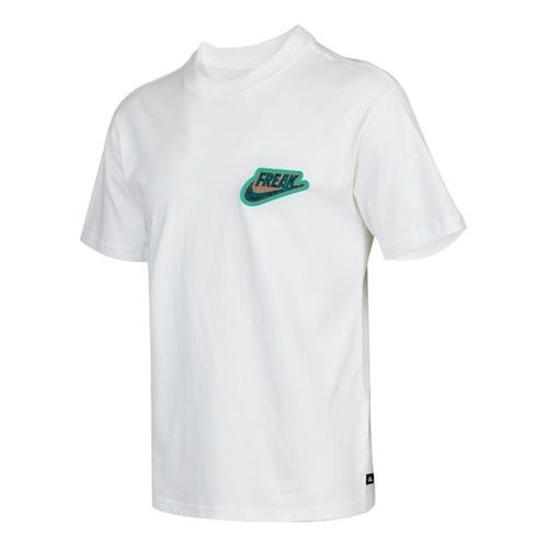AS GA Men's NK FREAK PREM SS Tee White