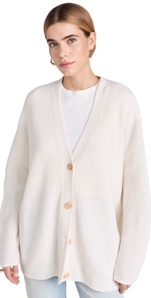 Cashmere Cocoon Cardigan Ivory