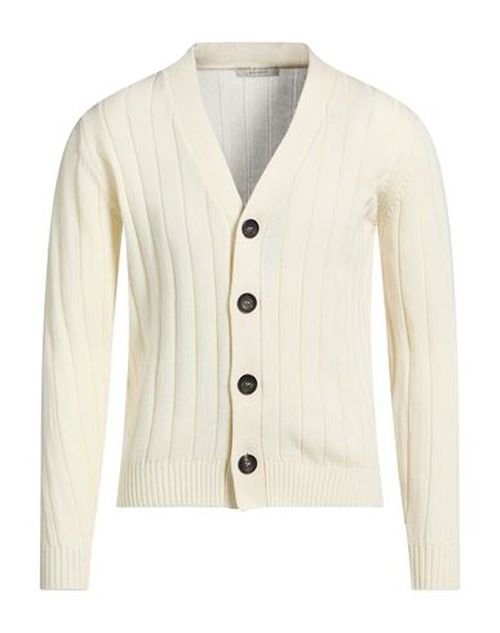 Man Cardigan Ivory Size 44 Giza 45 Cotton
