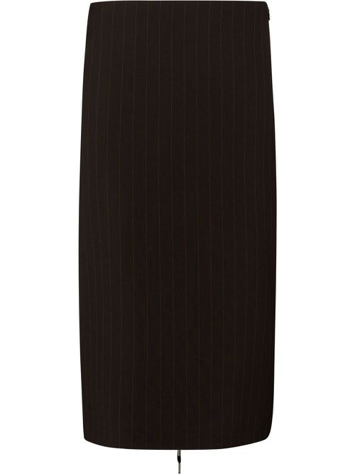 X Lotta Volkova lace-up skirt - Black