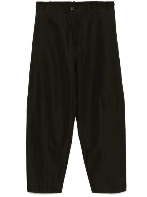 Tapered-leg trousers - Grey