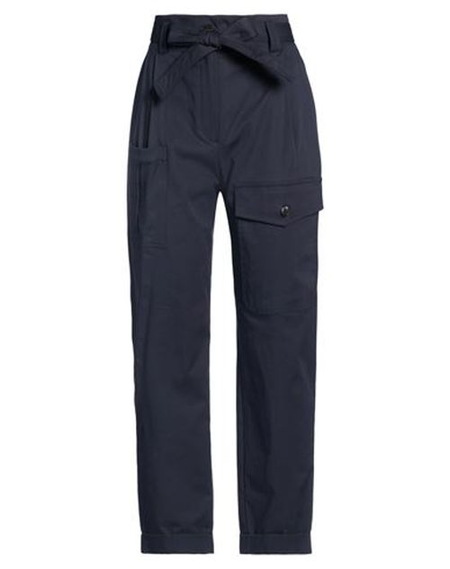 Woman Pants Midnight blue Size 2 Cotton, Lyocell, Elastane