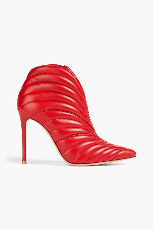Eiko quilted leather ankle boots