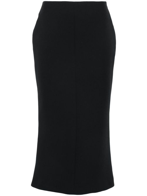 Midi pencil skirt - Black