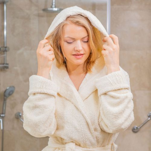Organic Cotton Bath Robe