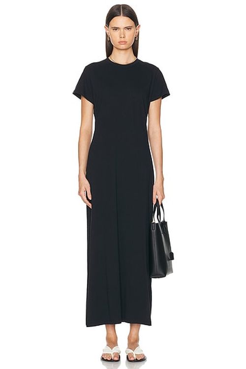 LESET Margo Maxi Dress in Black