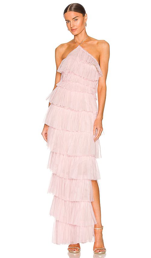 The Bar Henri Gown in Yellow. 0. Also