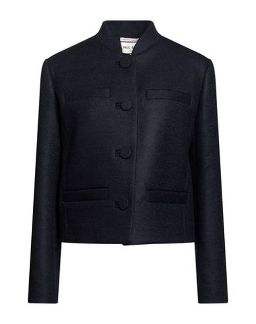 Woman Jacket Midnight blue Size 12 Virgin Wool