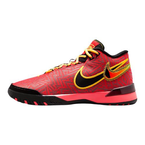 Lebron NXXT Genisus Basketball Shoes (HF0712-600, Bright Crimson/Black/Sundial/Laser Orange)