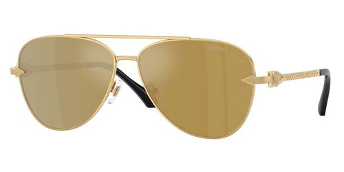 Versace VE2283 100287 Men's Sunglasses Gold Size 61