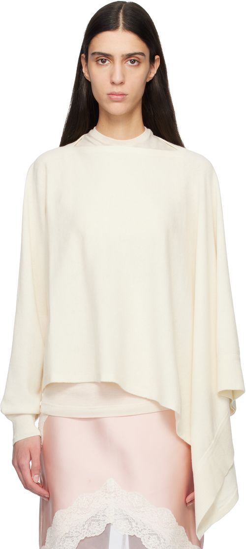 Off-White Cape One Sleeve Sweater