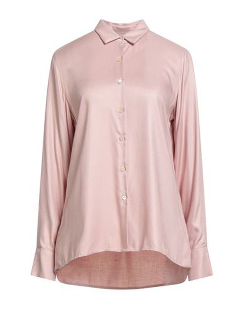 Woman Shirt Pink Size M Viscose