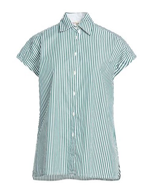 Woman Shirt Dark green Size L Cotton