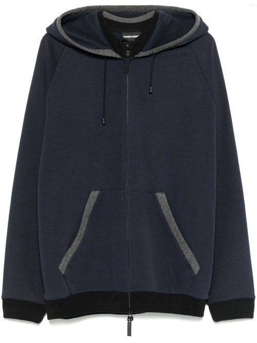 Zip-up hoodie - Blue