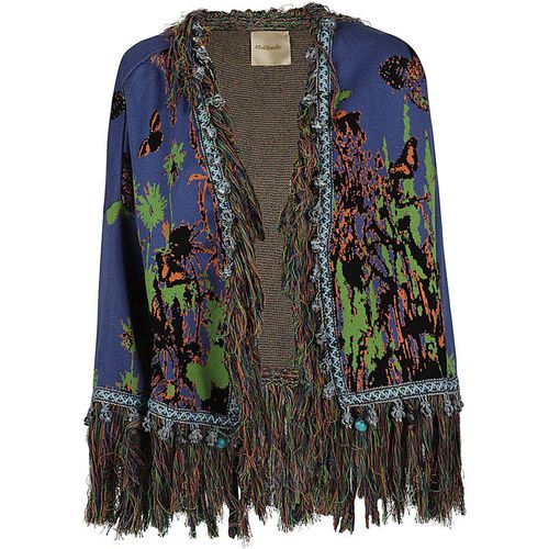 Clocloude Printed Cotton Cardigan