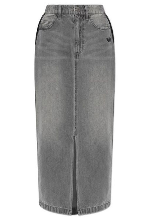 Adidas Originals Denim Midi Skirt