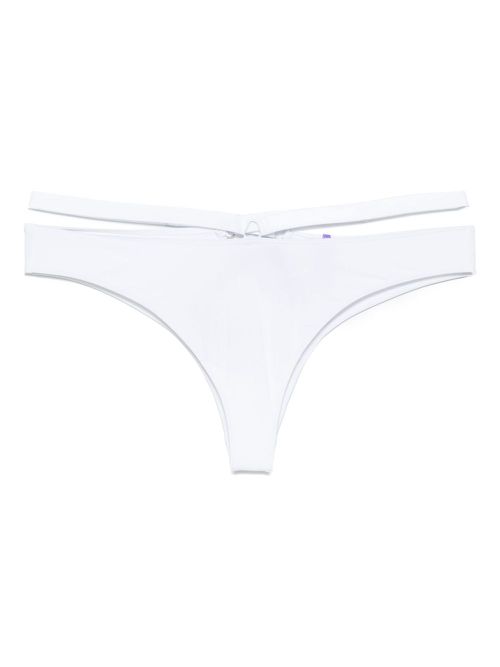Bikinihöschen mit Cut-Outs - Weiß