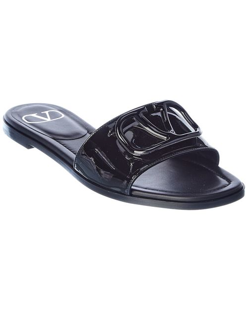 VLogo Signature Patent Sandal