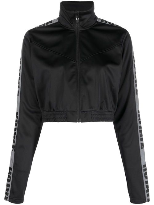 Logo-tape track jacket - Black