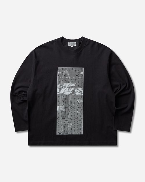 Men s Washed MD Wirecutter Longsleeve T-Shirt Black