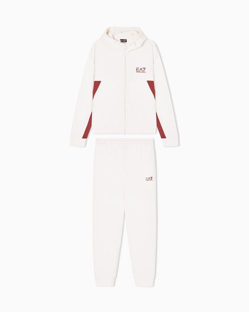 Summer Block pure cotton tracksuit with hood