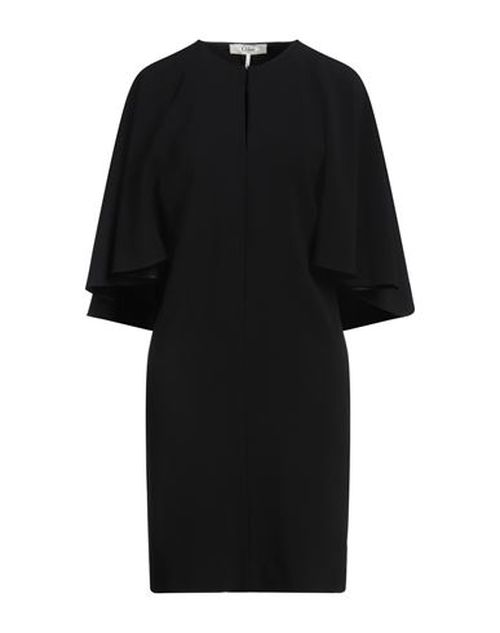 Chloé Woman Mini dress Black Size 6 Acetate, Viscose, Elastane