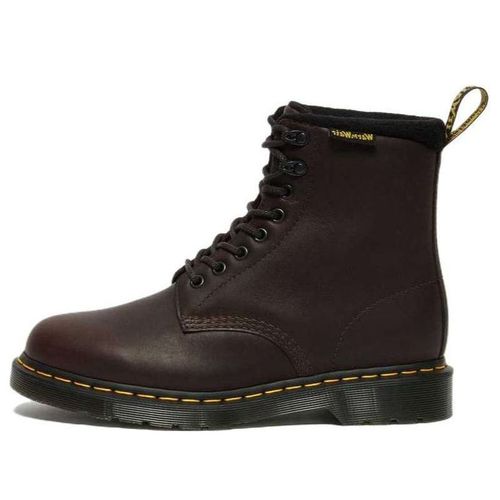 1460 Pascal Warmwair Leather Lace Up Boots 'Dark Brown'
