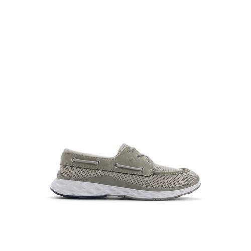 Dipsail Mesh 3 Eye Boat Sneaker in Grey