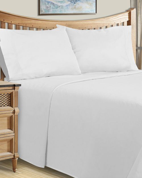 Discontinued Solid 1500 Thread Count Cotton Rich Deep Pocket Sheet Set
