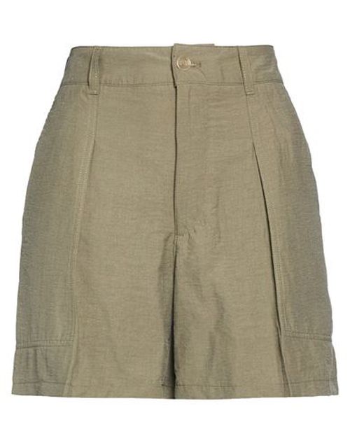 Woman Shorts & Bermuda Shorts Khaki Size 2 Lyocell, Polyamide
