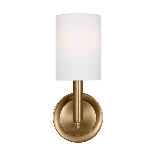 Egmont 1-Light Bathroom Vanity Light in Satin Bra