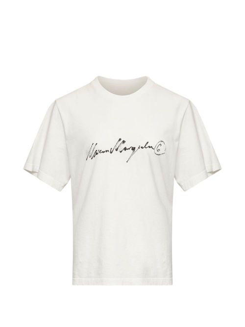 Logo-Printed Cotton T-Shirt — White