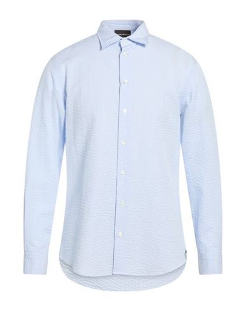 Man Shirt Light blue Size M Cotton